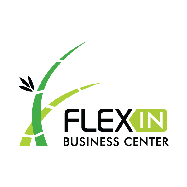 Flex-In Business Center Logo | website - site - web