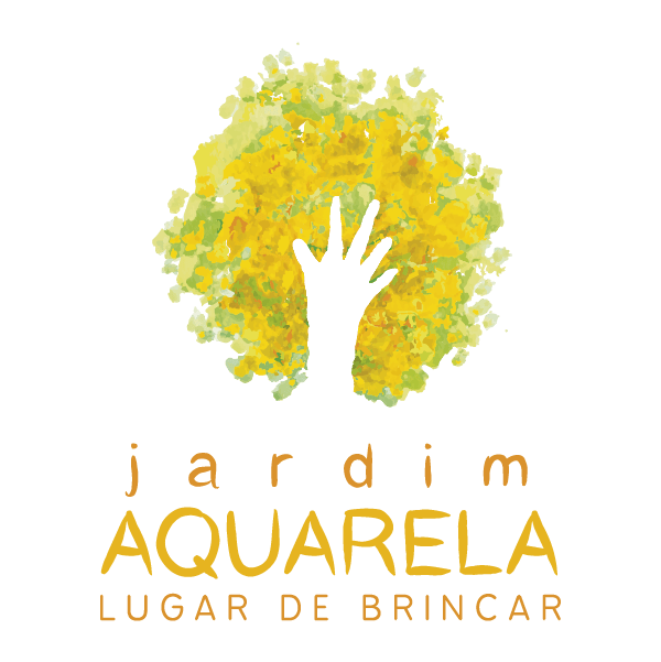 Jardim Aquarela lugar de brincar Logo | website - site - web