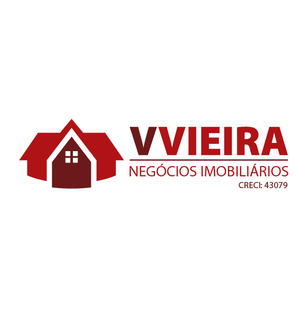 Vvieira Negócios Imobiliários Logo | website - site - web